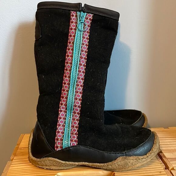 Sorel Wool Winter Boots Sz 8 - Picture 1 of 6